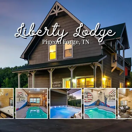 Liberty Lodge - Family Getaway With Pool, Hot Tub, Arcade & Dogs Pigeon Forge Exterior photo